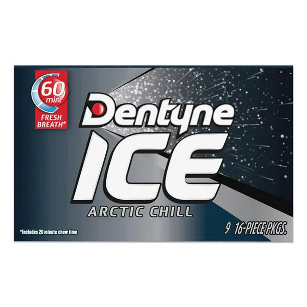 DENTYNE ICE SUGAR FREE GUM