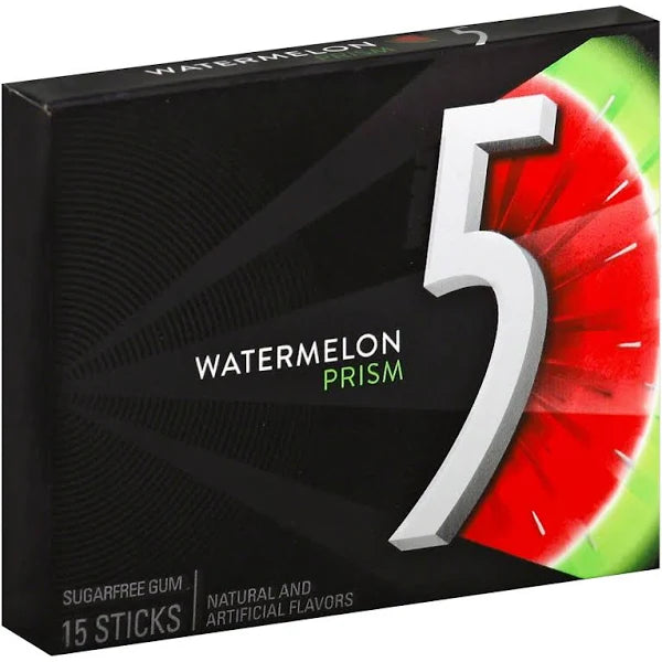 5 SUGAR FREE GUMS