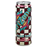 Arizona Tea Can, Cranberry, 23 Ounce