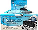 Quest Nutrition - Quest Bar Protein Bar Cookies & Cream - 2.12 oz.