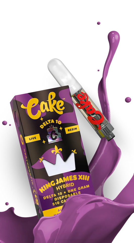 CAKE DELTA 10 & LIVE RESIN 510 VAPE CARTRIDGE 1GM