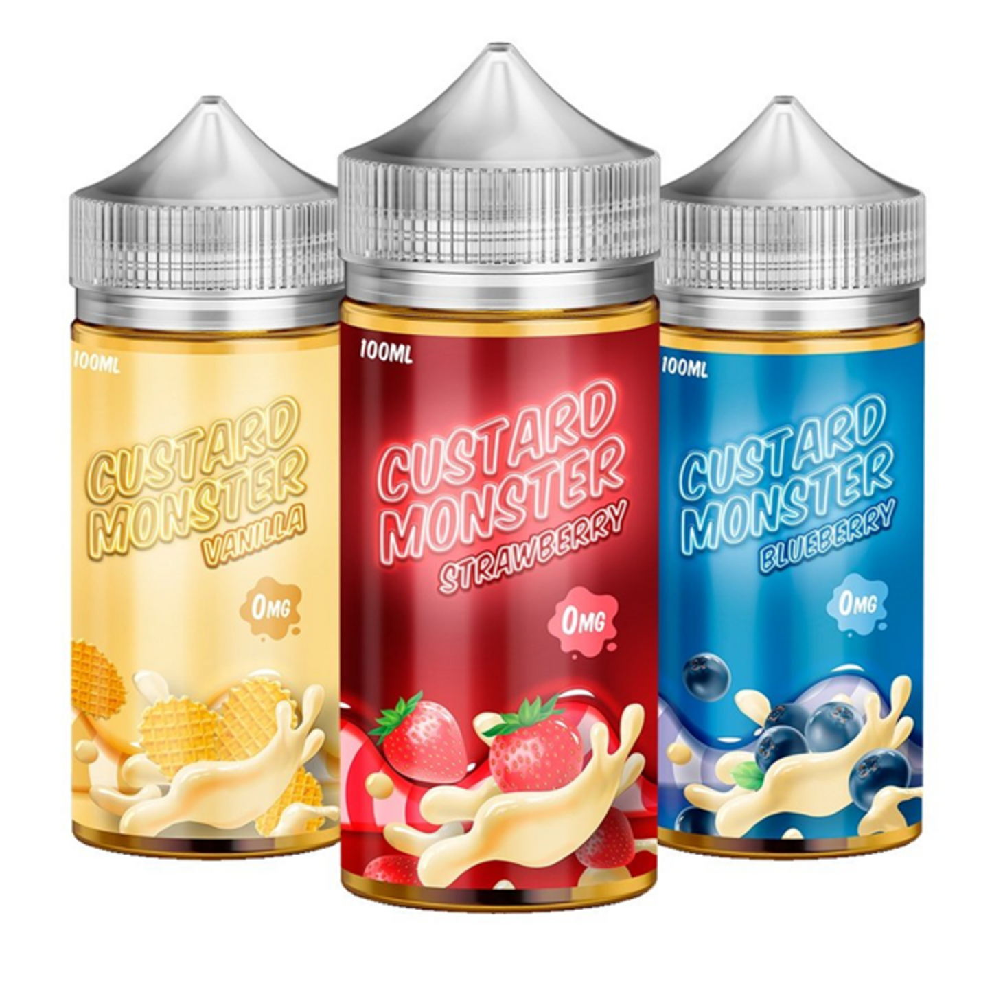 JAM MONSTER CUSTARD MONSTER E-LIQUID VAPE E-JUICE