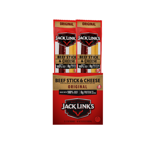 JACK LINK'S ORIGINAL BEEF JERKY & CHEESE