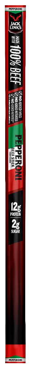 JACK LINKS PEPPERONI BEEF JERKY STICKS