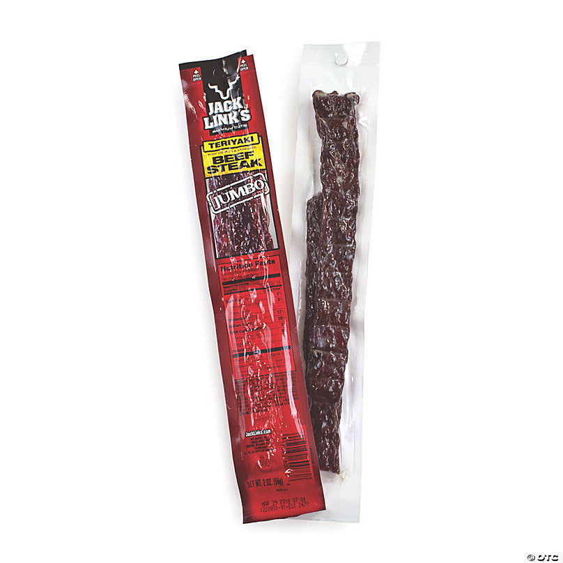 JACK LINK'S JUMBO TERIYAKI BEEF JERKY STEAK