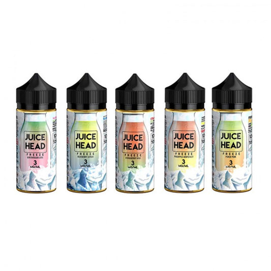 JUICE HEAD FREEZE E-LIQUID VAPE E-JUICE 100ML
