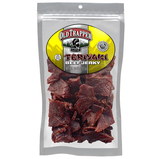 OLD TRAPPER TRADITIONAL STYLE BEEF JERKY - TERIYAKI