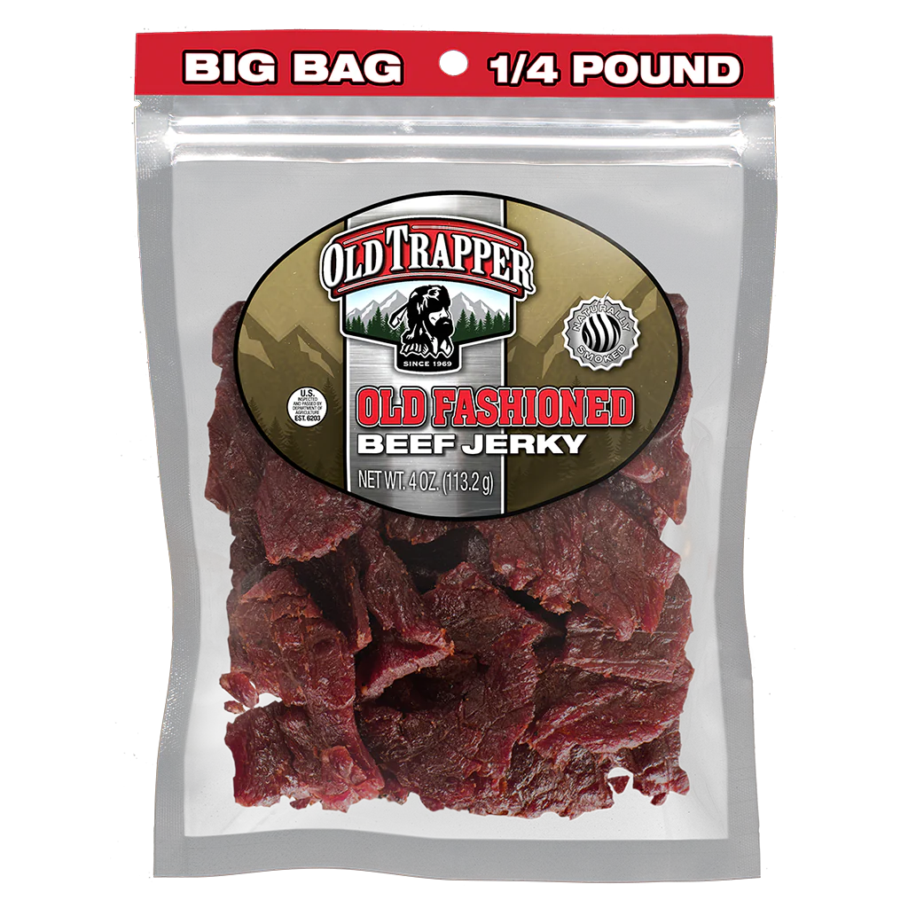 OLD TRAPPER TRADITIONAL STYLE BEEF JERKY - OLD FASHIONED