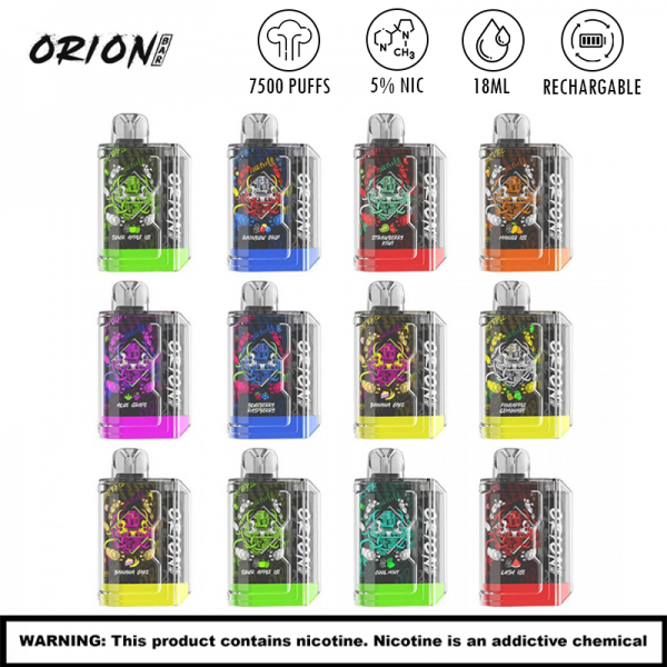 LOST VAPE ORION BAR 7500 PUFFS DISPOSABLE VAPE