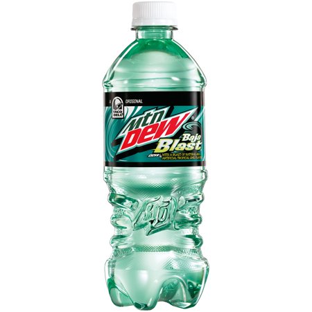 Mountain Dew - Baja Blast - Single Plastic Bottle 20.00 fl oz