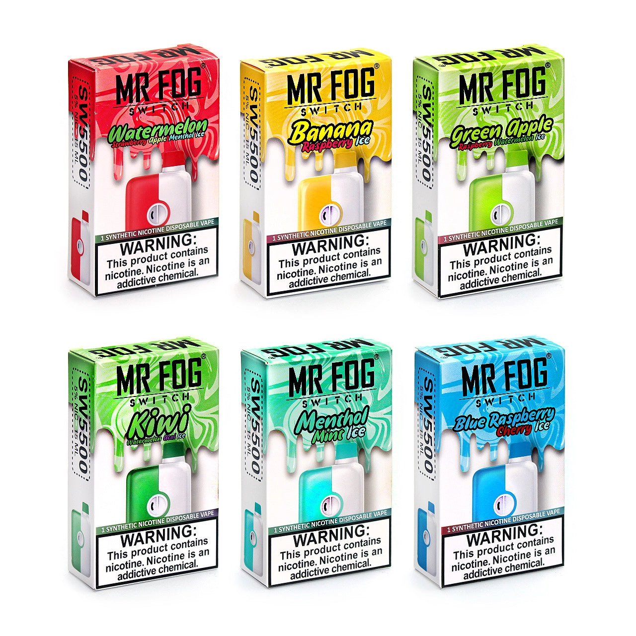 Mr. Fog Switch 5500 Disposable Vape Pen