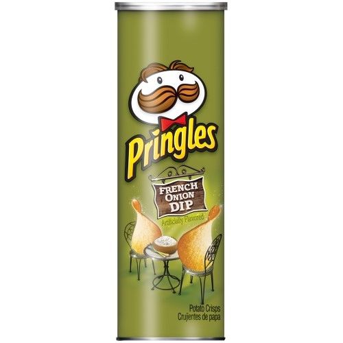 Pringles French Onion Dip Potato Crisps 5.5 Oz