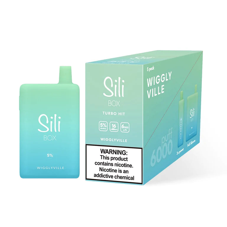 SILI BOX TURBO HIT 6000 PUFFS DISPOSABLE VAPE