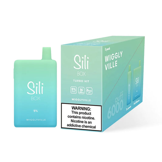SILI BOX TURBO HIT 6000 PUFFS DISPOSABLE VAPE