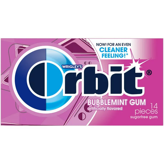 WRIGLEY'S ORBIT SUGAR FREE GUM