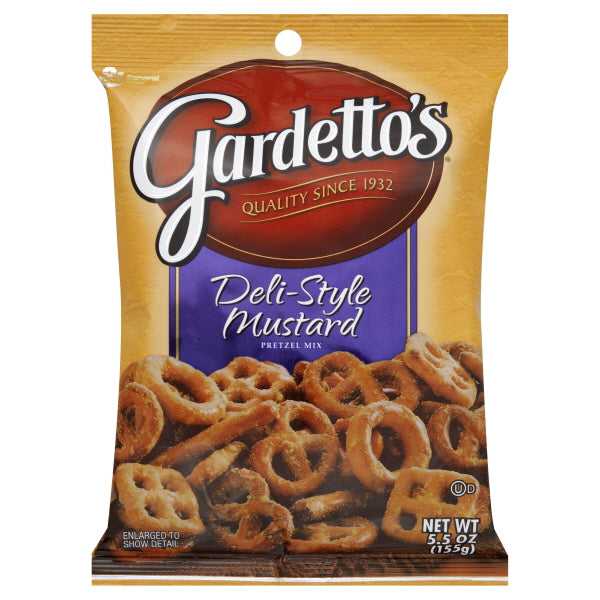 General Mills Gardetto's Deli Style Mustard Pretzel Snack Mix, 5.5oz