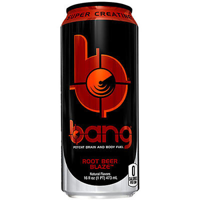 BANG Energy Drink with Zero Calories High Caffeine, Root Beer VPX Bang