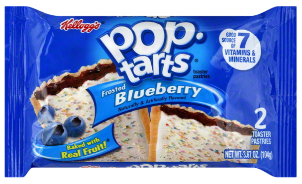 POP TARTS FROSTED BLUEBERRY