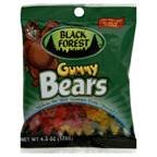 Black Gummy Bears 4.5 OZ