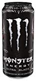 Monster Energy Ultra Black Energy Drink 16 oz Cans