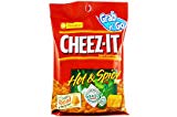 Cheez-it Baked Snack Cheese Crackers, Hot & Spicy, Grab 'n' Go, 3 Oz..