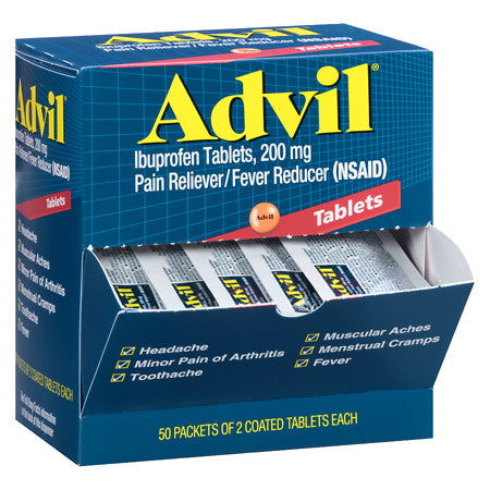 Advil Ibuprofen Tablets, Two-packs