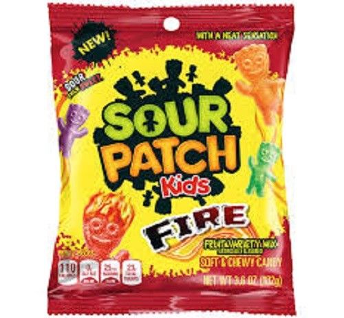 Sour Patch Kids Fire Fruit Variety Mix 4 oz