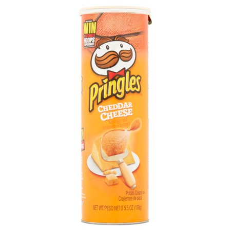 Pringles Cheddar Cheese Potato Crisps, 5.5 Oz