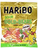 Haribo Sour Gold-Bears Gummi Candy Bag 4.5 oz