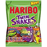Haribo Twin Snakes Gummi Candy, 5.0 OZ