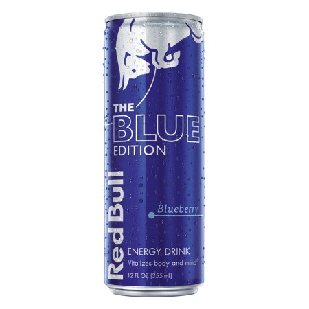Red Bull 12 oz Blue Edition Energy Drink