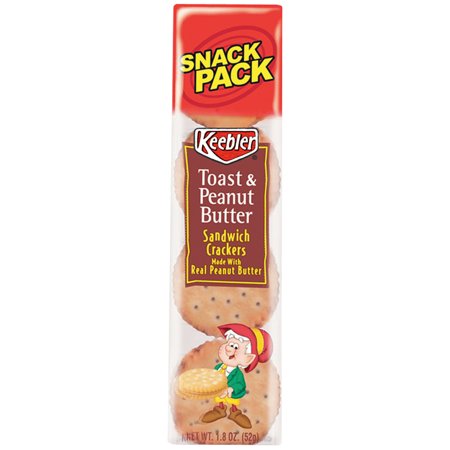 Keebler 1.8oz Toast & Peanut Butter Cracker Sandwich
