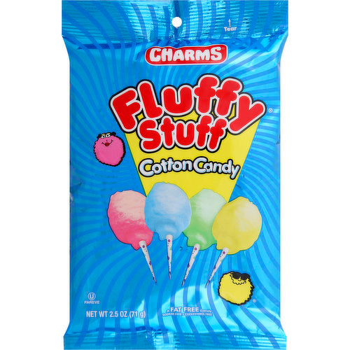 CHARMS FLUFFY STUFF COTTON CANDY