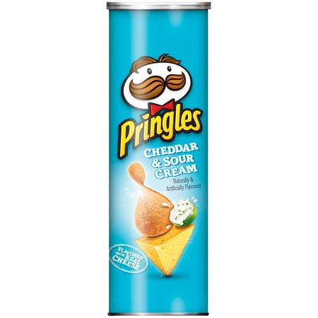 Pringles Cheddar & Sour Cream Potato Crisps, 5.5 oz