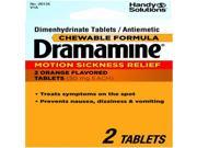 Dramamine 1945398 Motion Sickness Relief Tablets - 2 Count