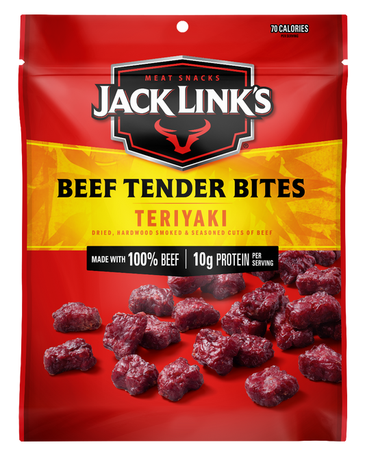 JACK LINK'S TERIYAKI BEEF TENDER BITES