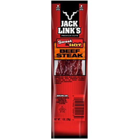 JACK LINK'S BARBECUE RECIPE BEEF JERKY STEAKS