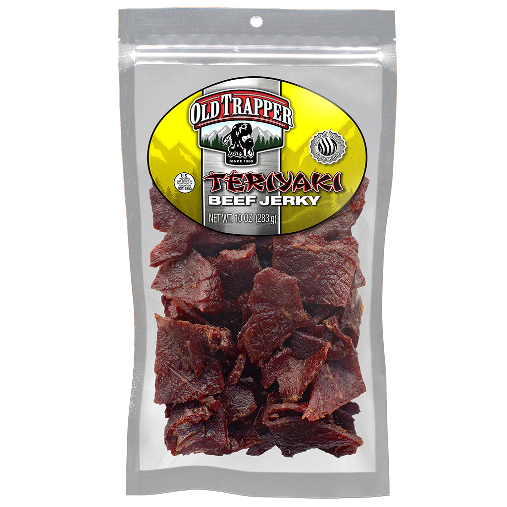 OLD TRAPPER TRADITIONAL STYLE BEEF JERKY - TERIYAKI