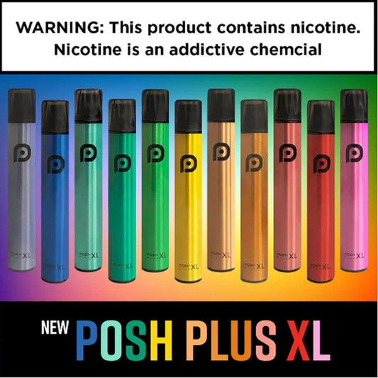 POSH PLUS XL 1500 PUFFS DISPOSABLE VAPE PEN