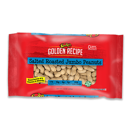 GURLEY'S GOLDEN RECIPE SALTED ROASTED JUMBO PEANUTS