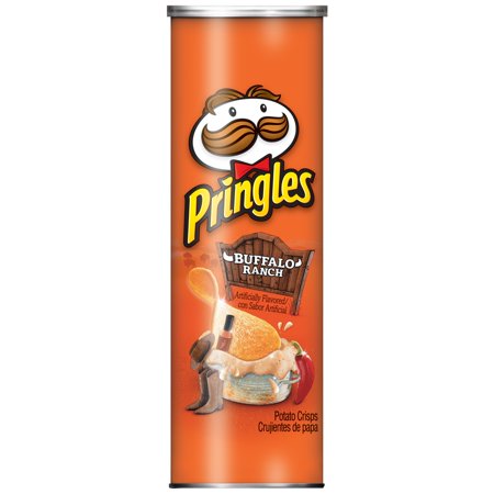 Pringles Buffalo Ranch Potato Crisps, 5.5 oz