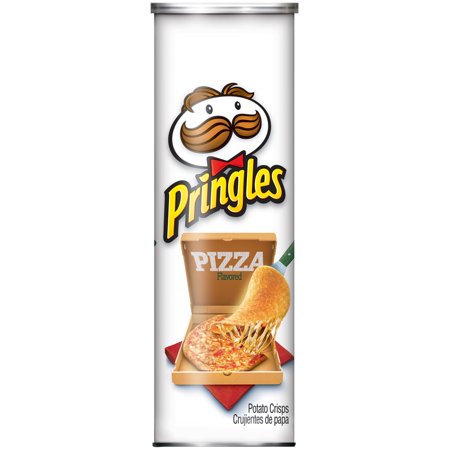 Pringles Pizza Flavored Potato Crisps, 5.5 oz