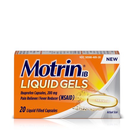 Motrin IB Pain Reliever & Fever reducer-Liquid Gels 20 CT