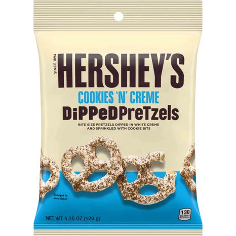 HERSHEY'S DIPPED PRETZELS