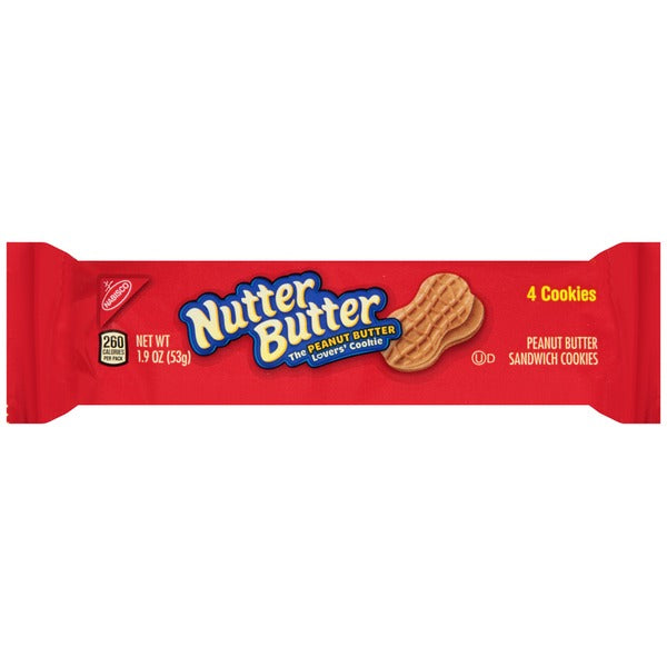Nutter Butter - Cookies - Peanut Butter Sandwich 1.90 oz