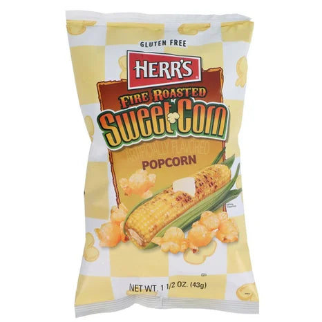 HERR'S FIRE ROASTED SWEET CORN POP CORN