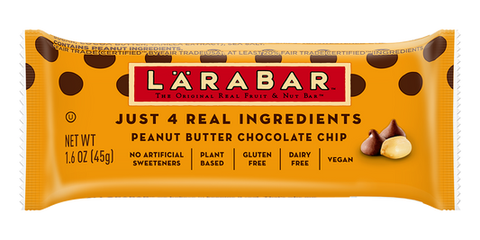 LARABAR PEANUT BUTTER CHOCOLATE CHIP