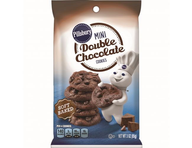 Pillsbury Mini Double Chocolate Cookies Big Bag 3 OZ