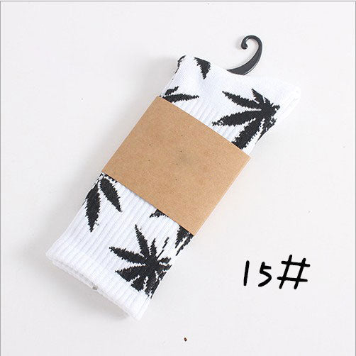 High Quality Weed Marijuana Life Socks For Women Men's Hip Hop Cotton Skateboard