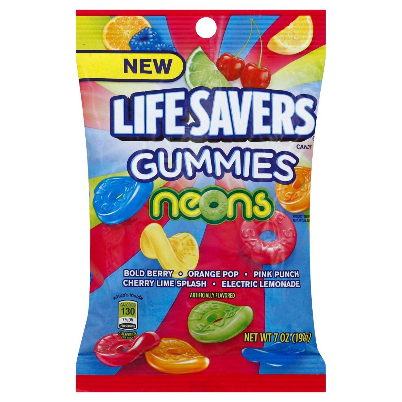 Lifesavers Gummies Neons Flavor Mix